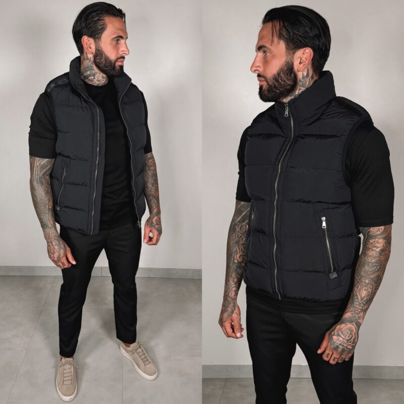 Padded Bodywarmer - black