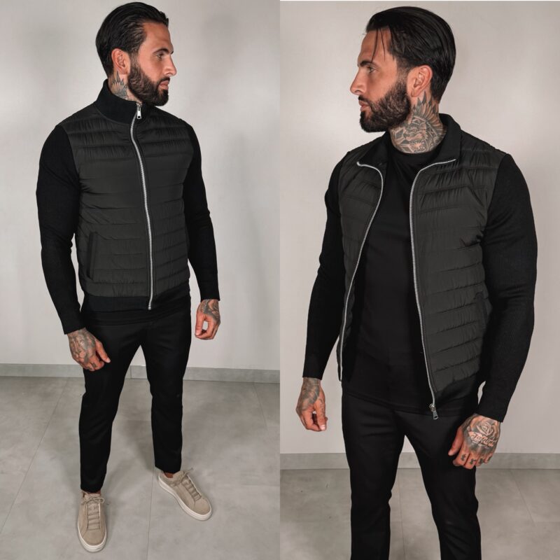Padded Vest - Black