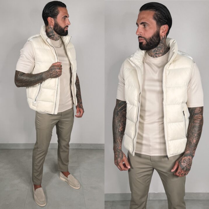 Padded Bodywarmer - beige
