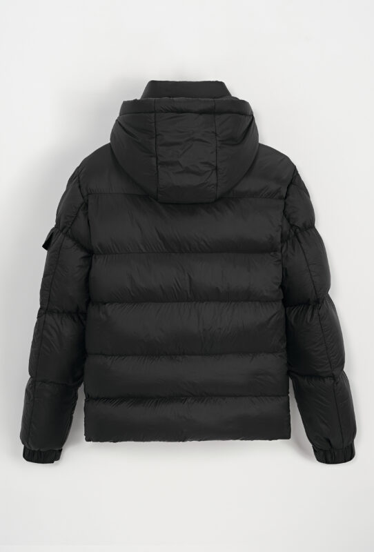 Basic Short Winterjacket - black