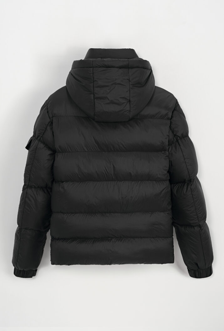 Basic Short Winterjacket - black