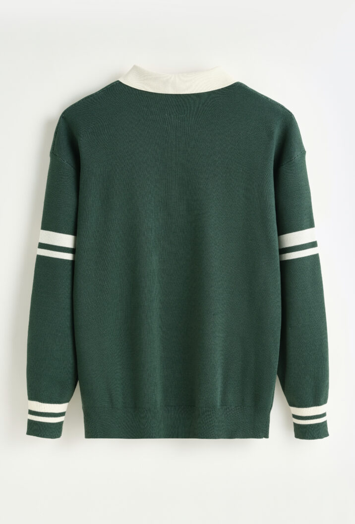 Present Baseball Sweater - Green