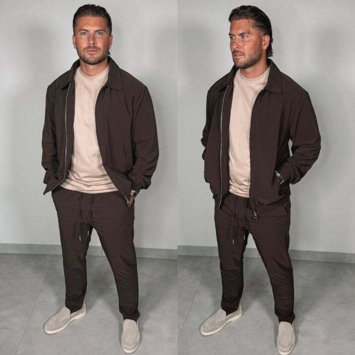 Manilo Tech suit - Choco