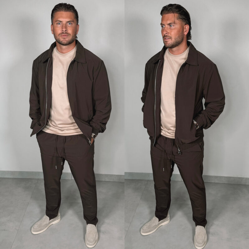 Manilo Tech suit - Choco