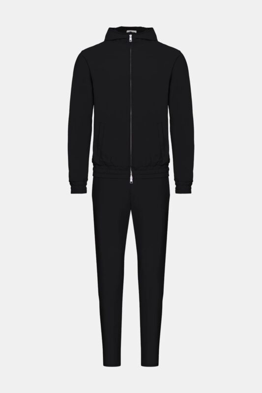 Manilo Hoody Tech suit - Black