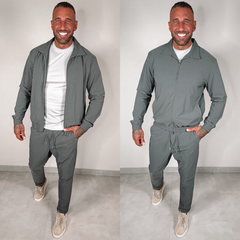 Manilo Tech suit - Stone