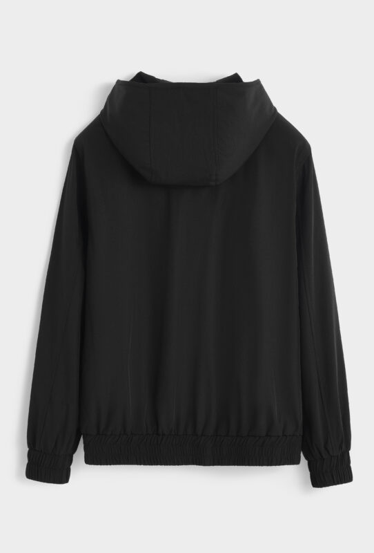 Hooded Tech suit - Black