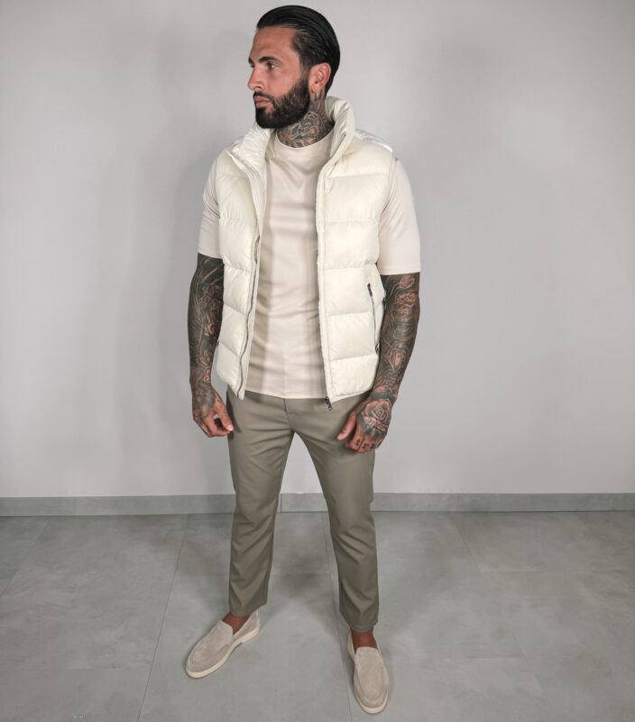 Padded Bodywarmer - beige