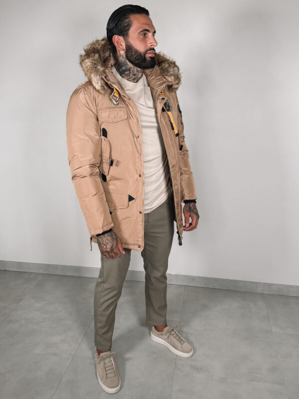 Inspired Winterjacket - Camel