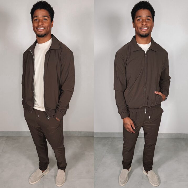 Manilo Tech suit - Choco