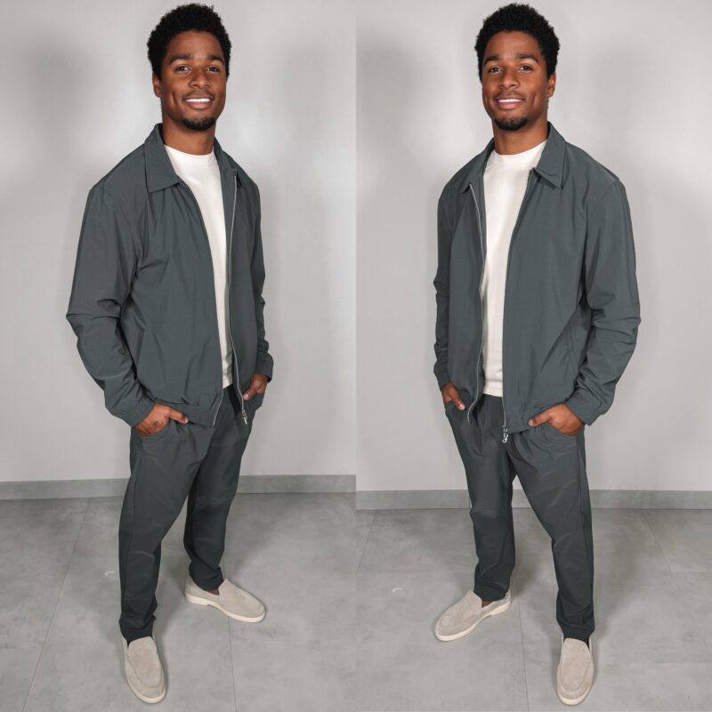 Manilo Tech suit - Stone