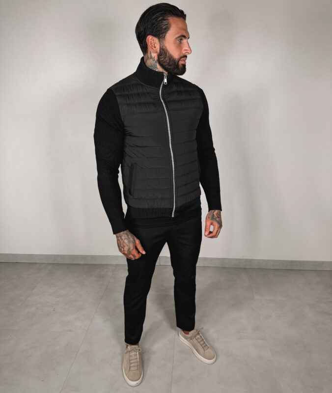Padded Vest - Black