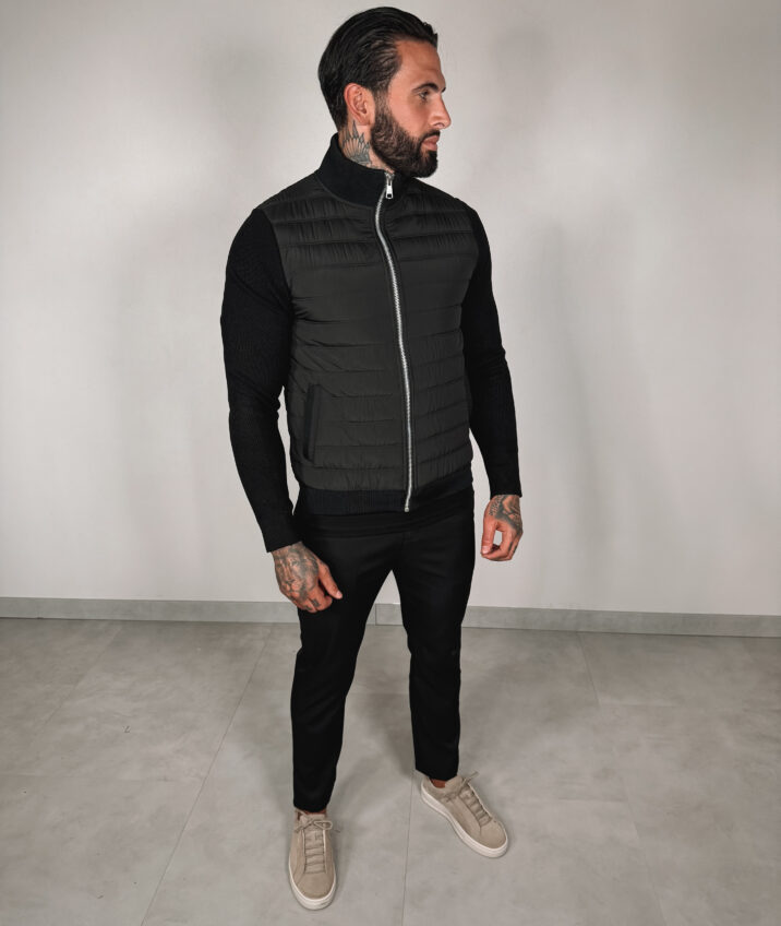 Padded Vest - Black