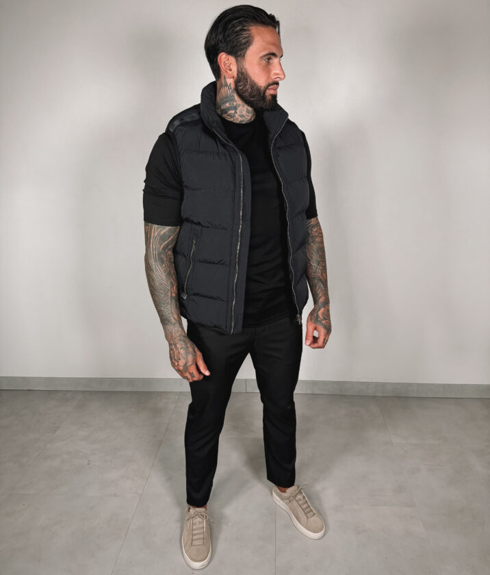 Padded Bodywarmer - black