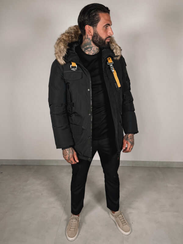 Inspired Winterjacket - Black