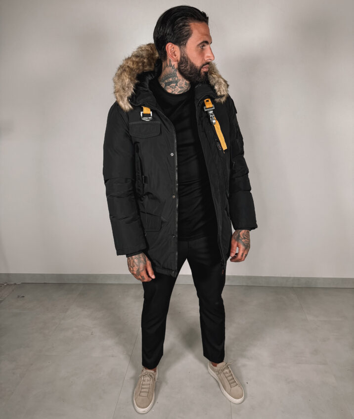 Inspired Winterjacket - Black