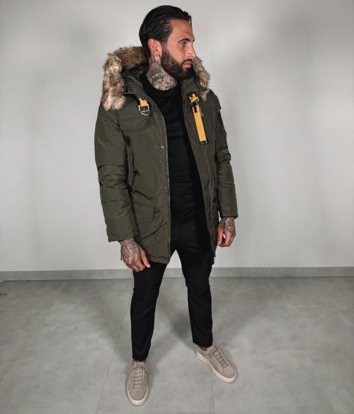 Inspired Winterjacket - Khaki