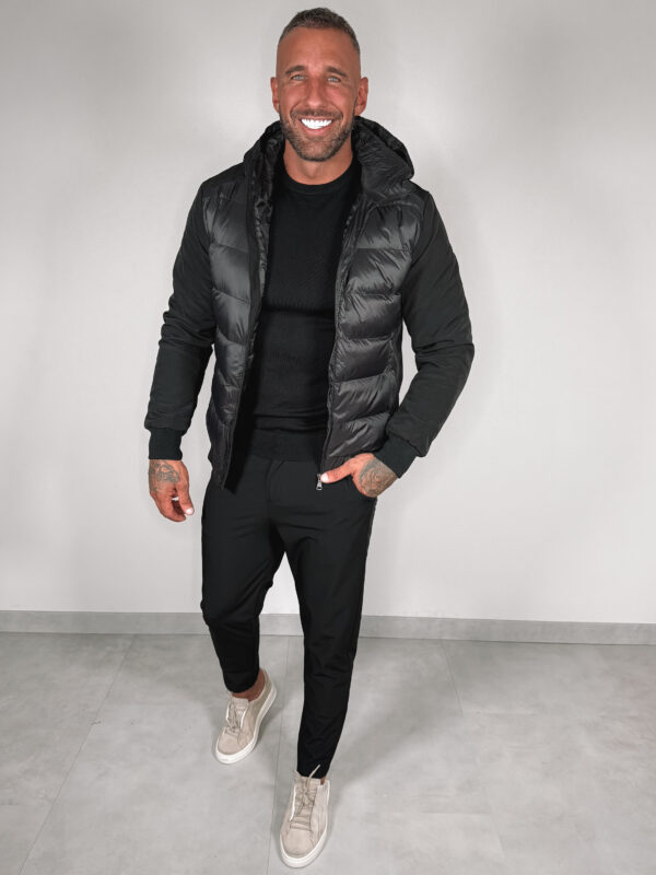 Padded Body Jacket - Black