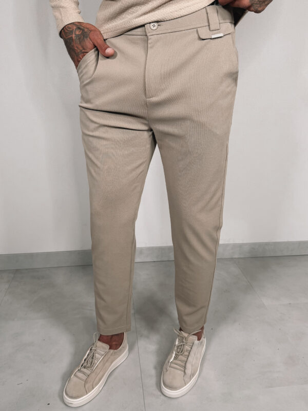 Stretch Pantalon - Beige