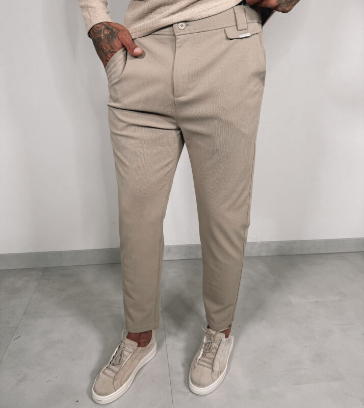 Stretch Pantalon - Beige