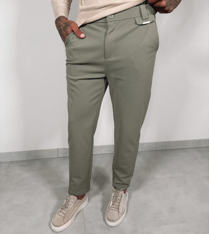 Stretch Pantalon - khaki