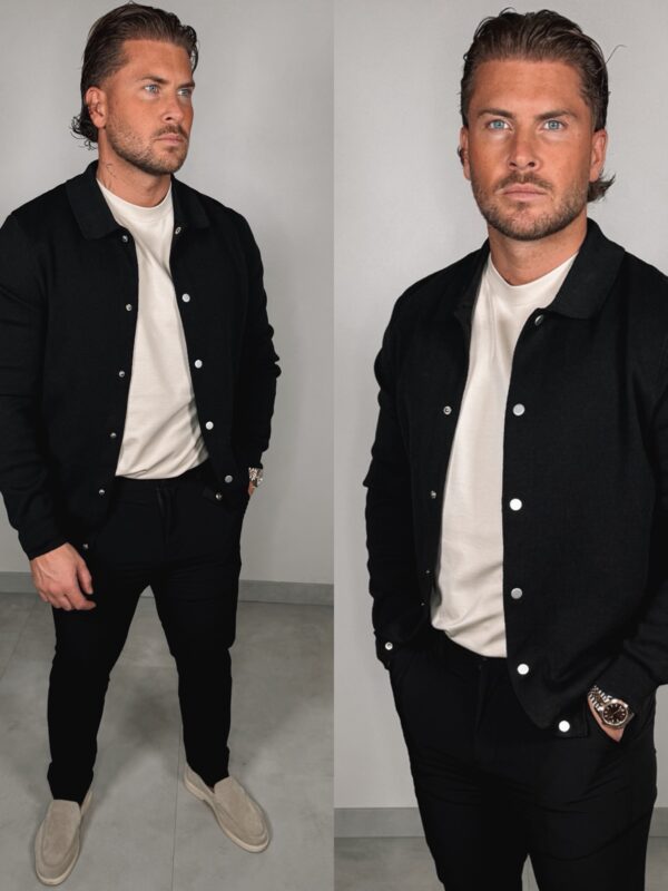 IMG_1516 Button Vest - Black