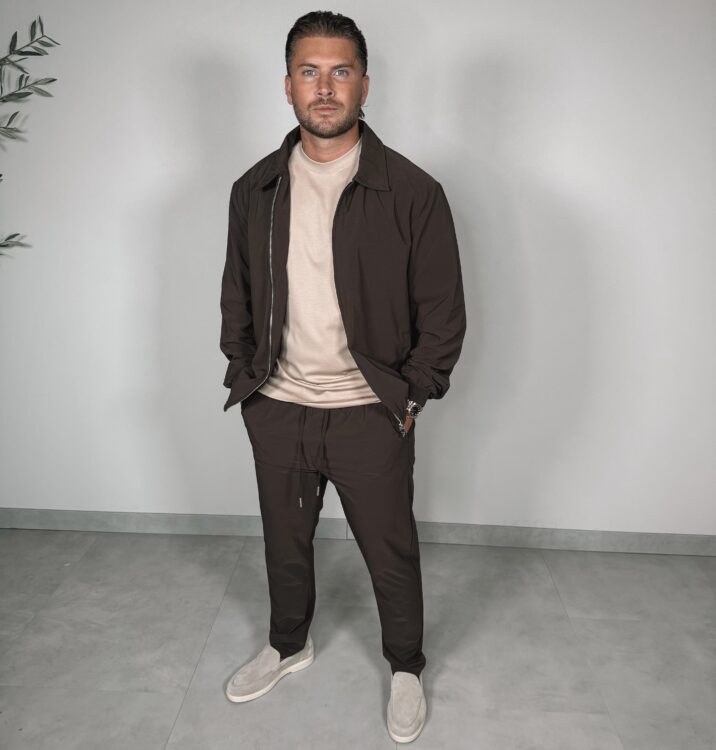 Manilo Tech suit - Choco