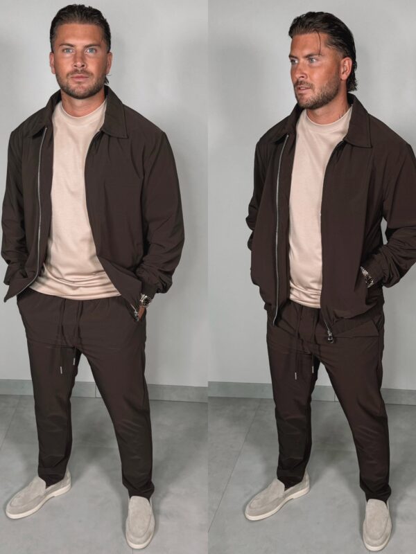 Manilo Tech suit - Choco