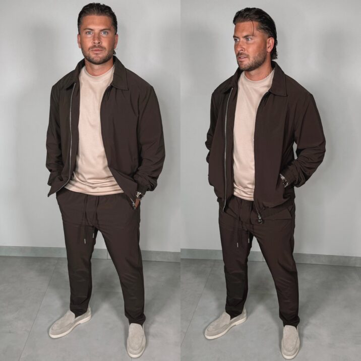 Manilo Tech suit - Choco