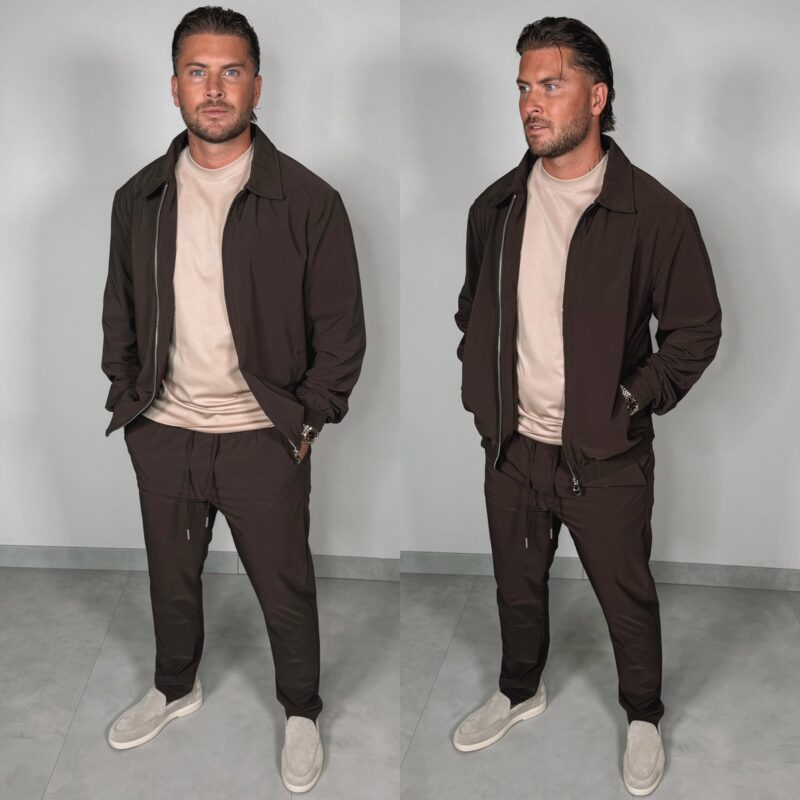 Manilo Tech suit - Choco