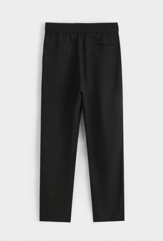 Elastische Zipper Suit - Black