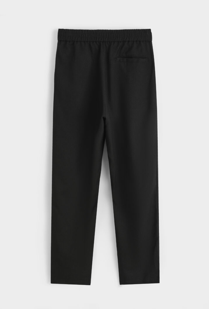 Elastische Zipper Suit - Black