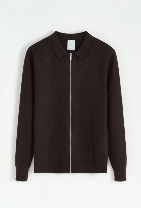 Knitted Overshirt - Black