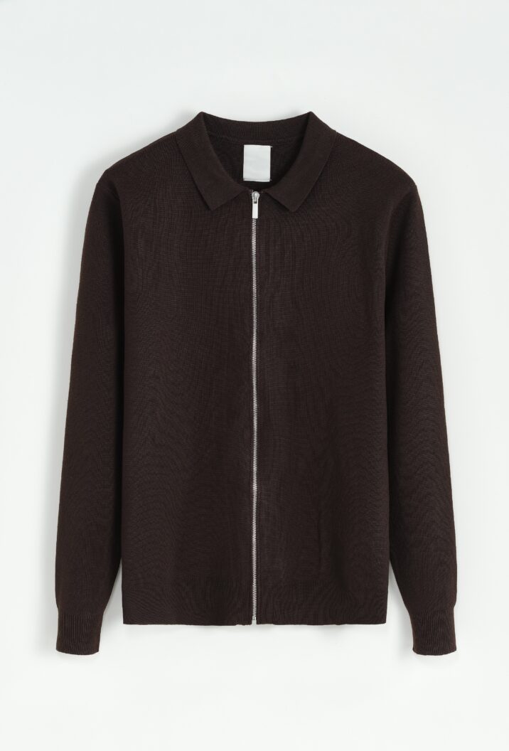 Knitted Overshirt - Black