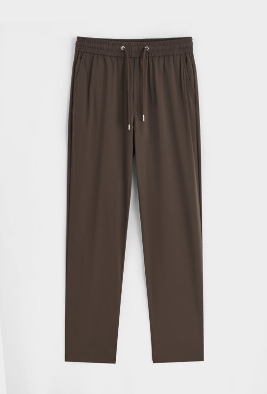 Elastische Tracksuit - Choco