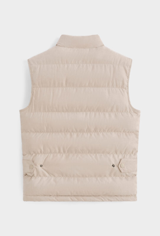 Manilo Suede Bodywarmer - Beige