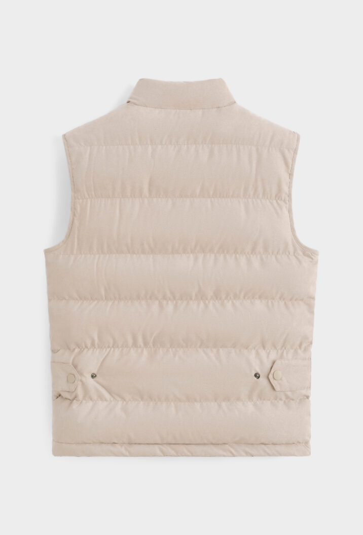 Manilo Suede Bodywarmer - Beige