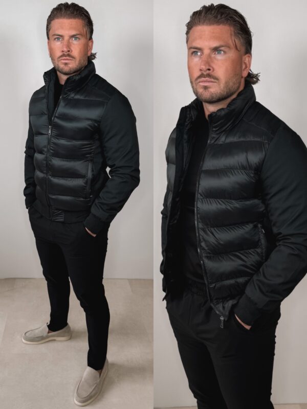 IMG_3153 Padded Jacket - Black