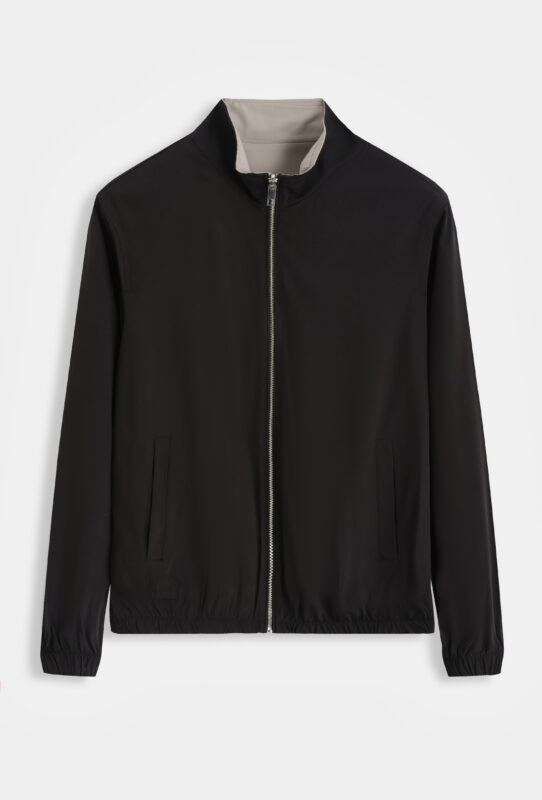 The New Reversible jacket - Black/Beige