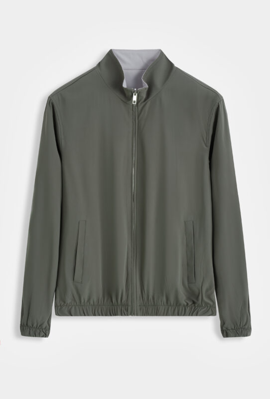 The New Reversible jacket - Khaki/Beige