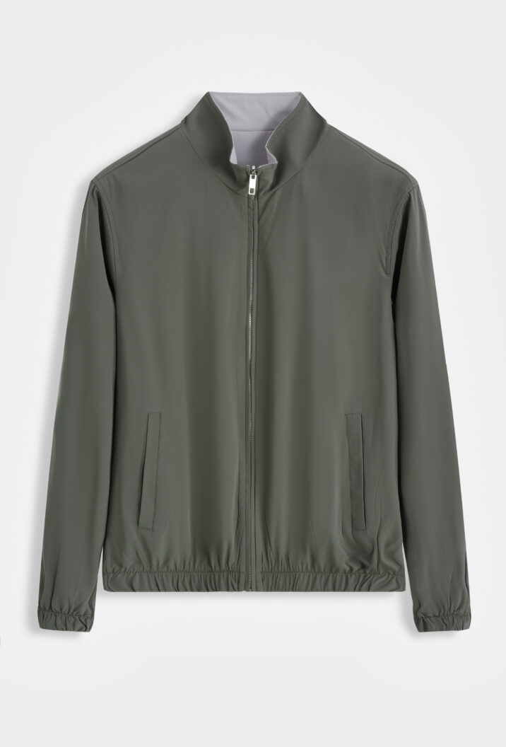 The New Reversible jacket - Khaki/Beige