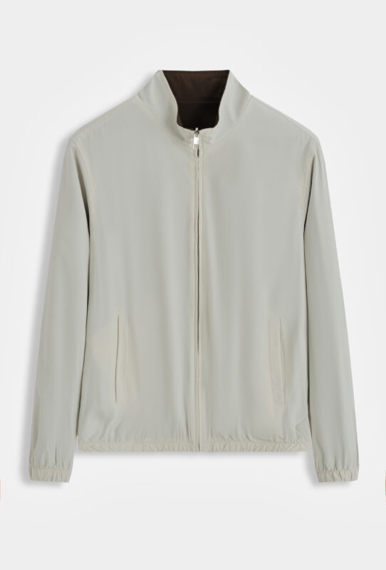 The New Reversible jacket - Choco/Beige