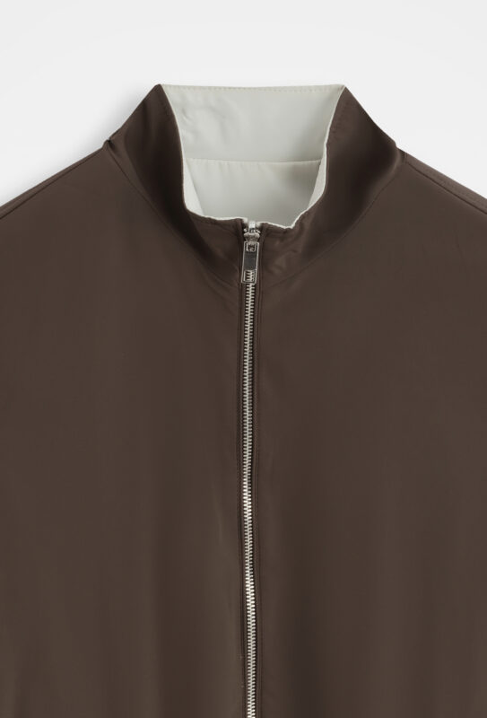 The New Reversible jacket - Choco/Beige