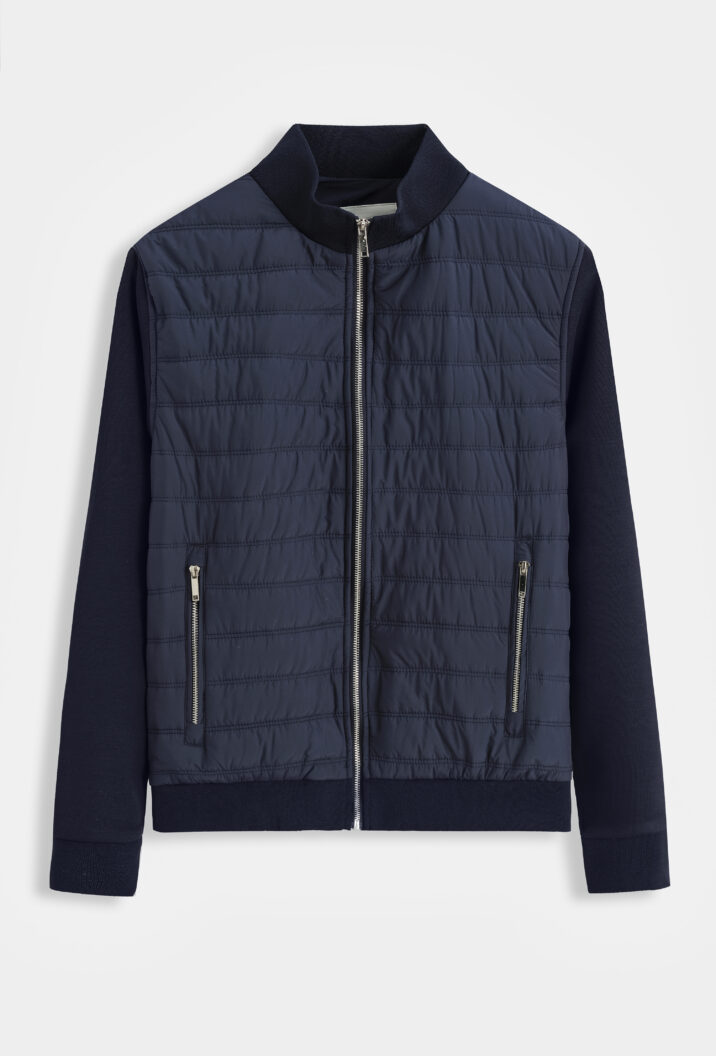 Padded Vest - Navy