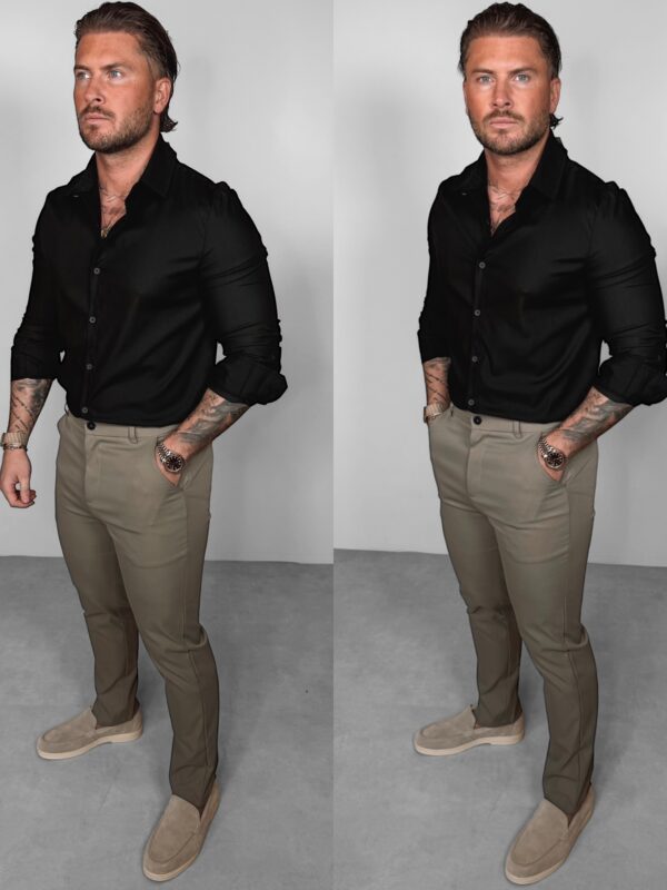 IMG_7114 Manilo Glans Blouse - Black