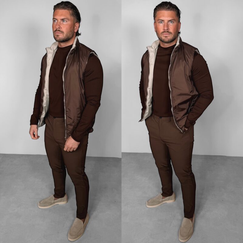 Manilo Bodywarmer - Choco