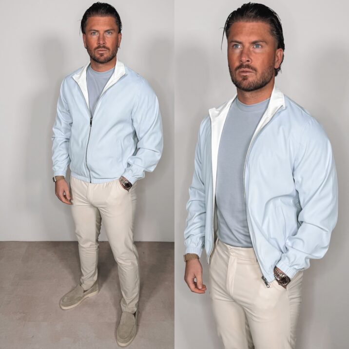 The New Reversible jacket - Lightblue