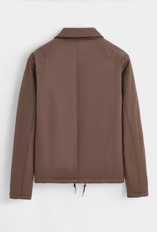 Shine Puffer Jacket - Choco