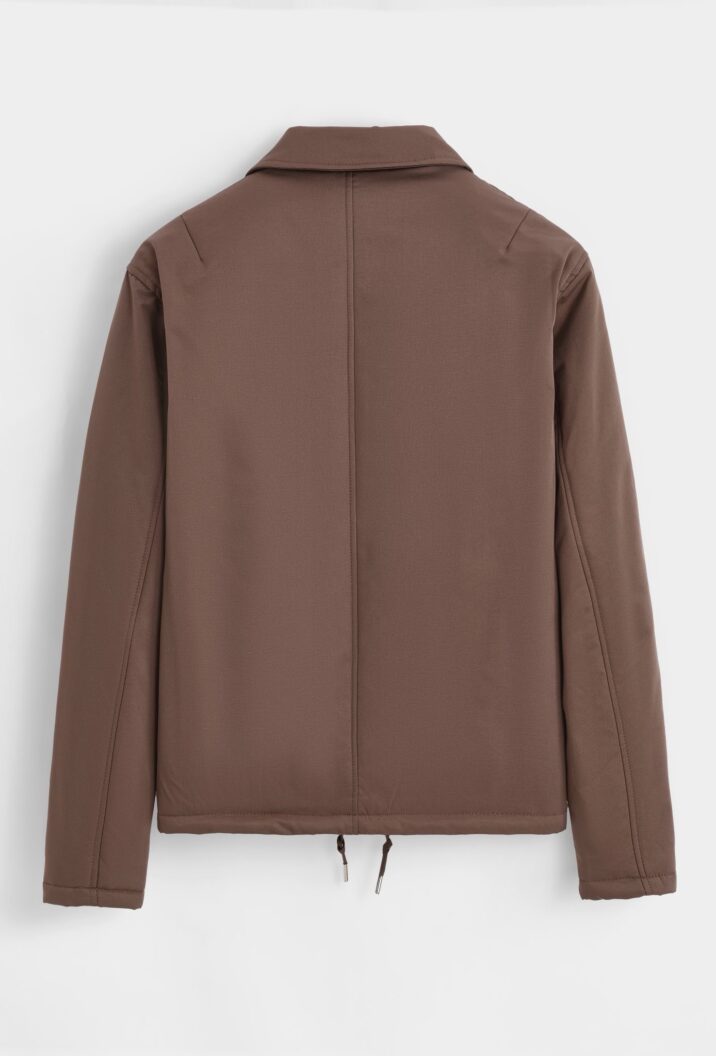 Shine Puffer Jacket - Choco