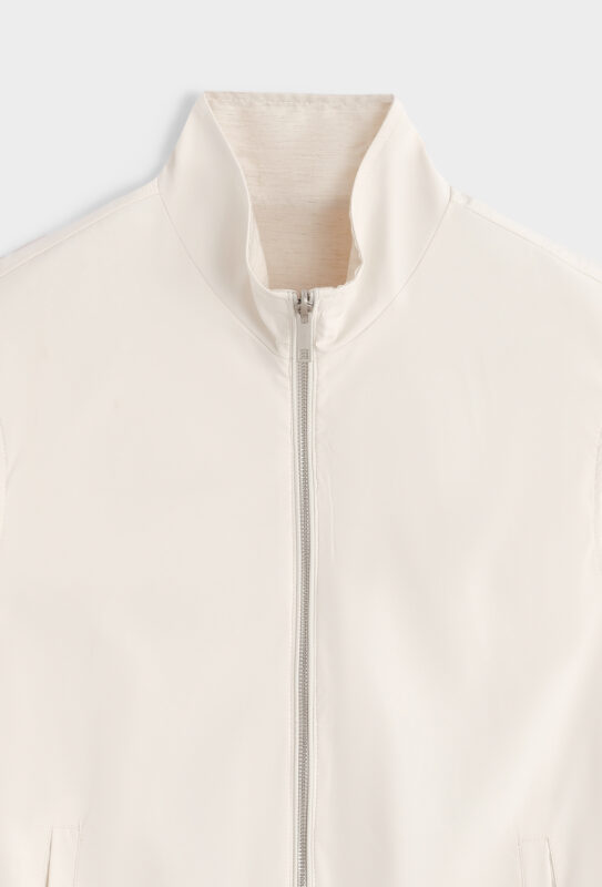 Linnen Reversible Bodywarmer - Beige